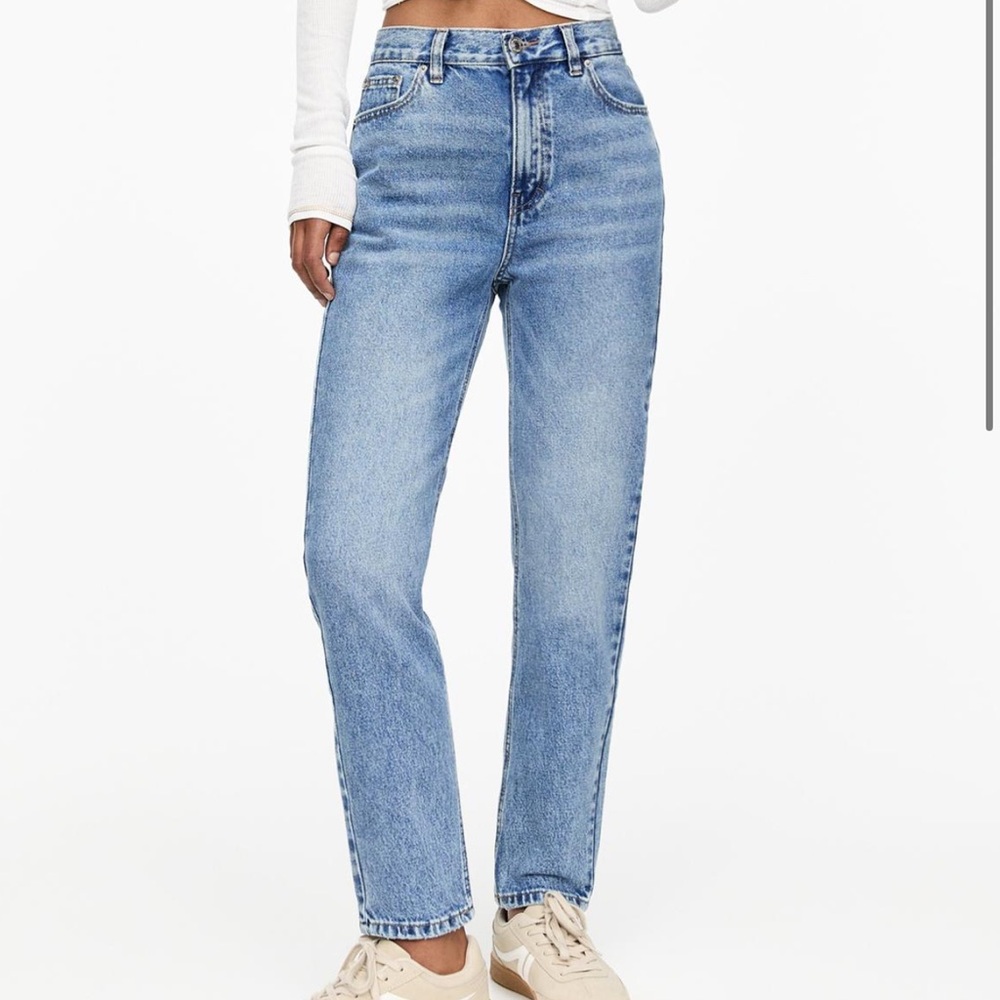Pull&Bear Jeans Size 4 Medium Wash Straight Leg